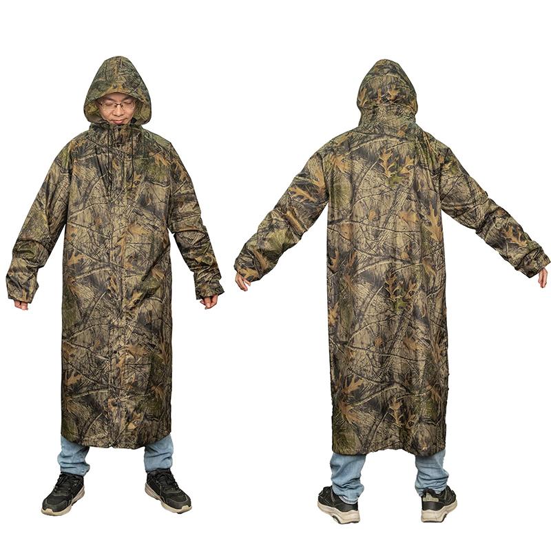Fishing Rain Suit - Chubasquero de camuflaje para adultos, ropa