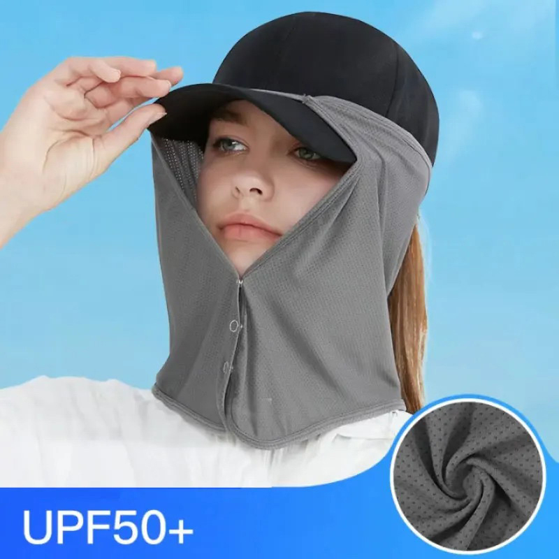 Fishing Mask Sun Protection - Gorro de pesca de secado rápido,
