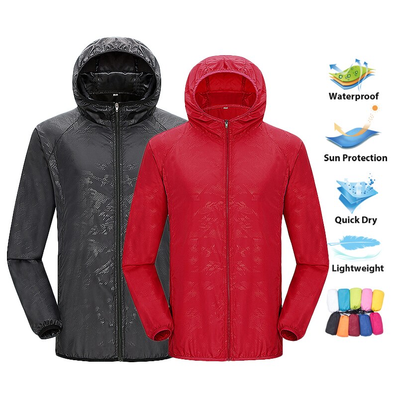 Fishing Rain Suit - LNGXO-Chaqueta de senderismo Unisex para hombre