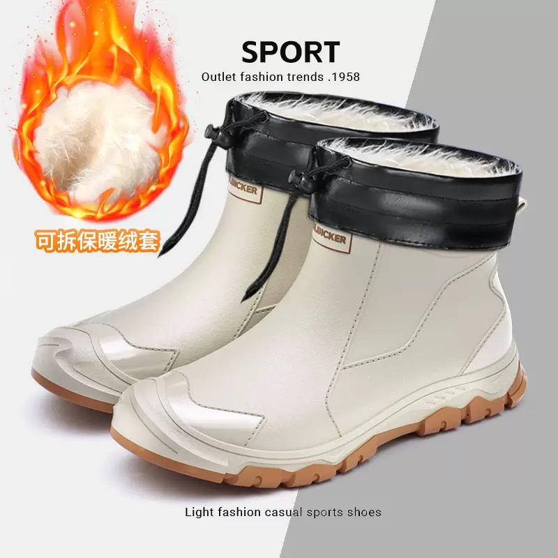 Fishing Socks - Zapatos de lluvia impermeables para Hombre,