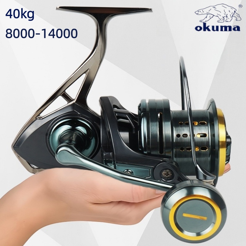 Abu Garcia Reel Max - Carrete de Pesca Giratorio Okuma Premium