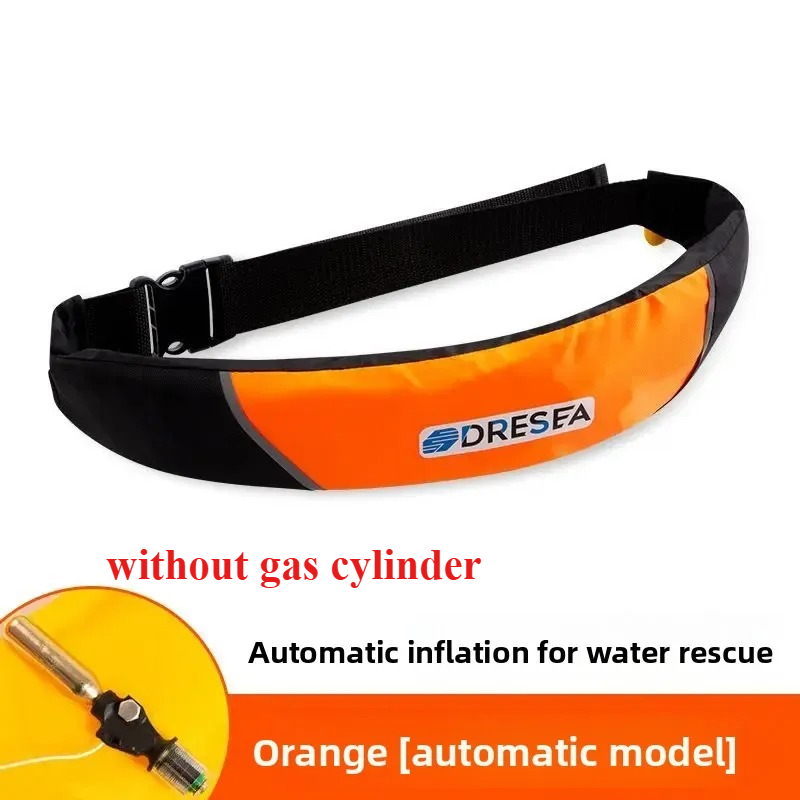 Fishing Jacket Waterproof - Chaleco Salvavidas Inflable Automático Tipo Cinturón,