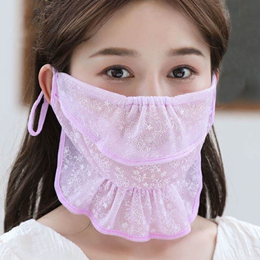 Fishing Mask Sun Protection - Bufanda envolvente de Color sólido para