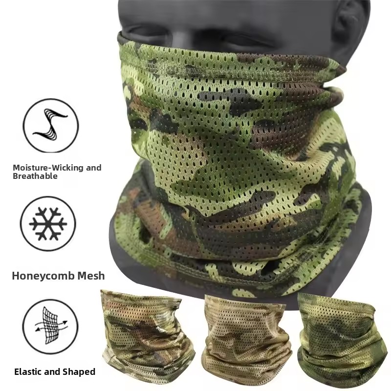 Fishing Mask Sun Protection - Malla transpirable para exteriores, protección solar,