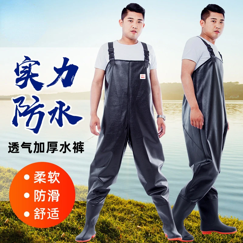 Fishing Rain Suit - Pantalones de lluvia de medio cuerpo