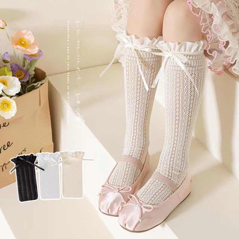 Fishing Socks - Medias de encaje de tubo largo