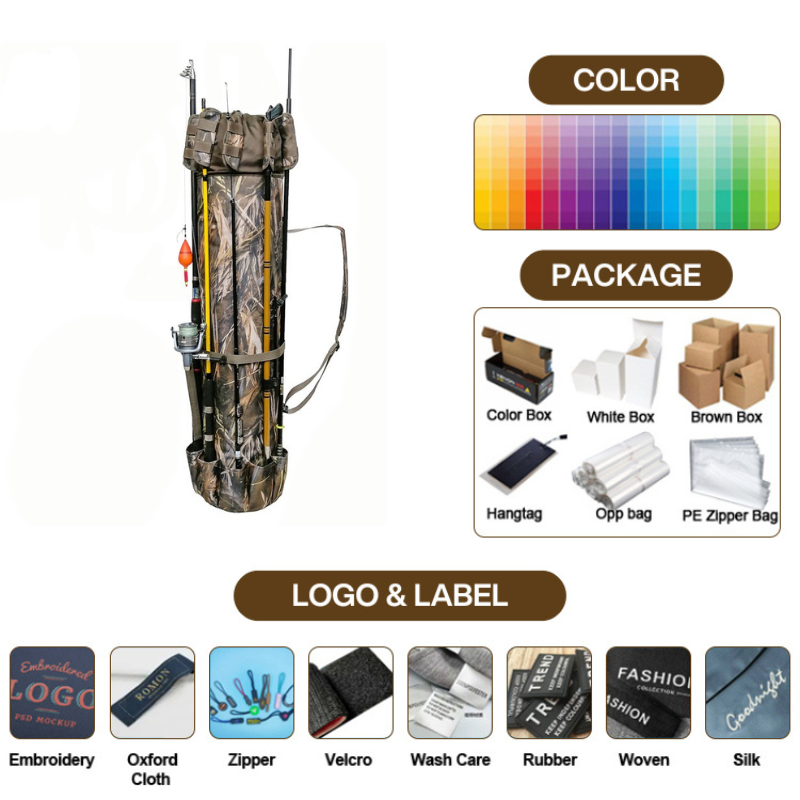 Bolsa de Viaje para Cañas de P - Fishing Bag Waterproof reseña y precio