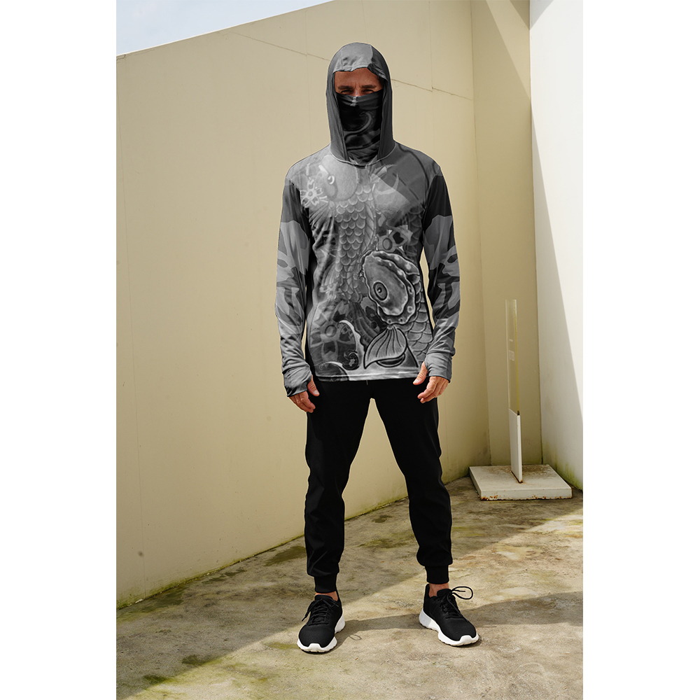 Camisetas de Pesca para Hombre - Fishing Mask Sun Protection reseña y precio