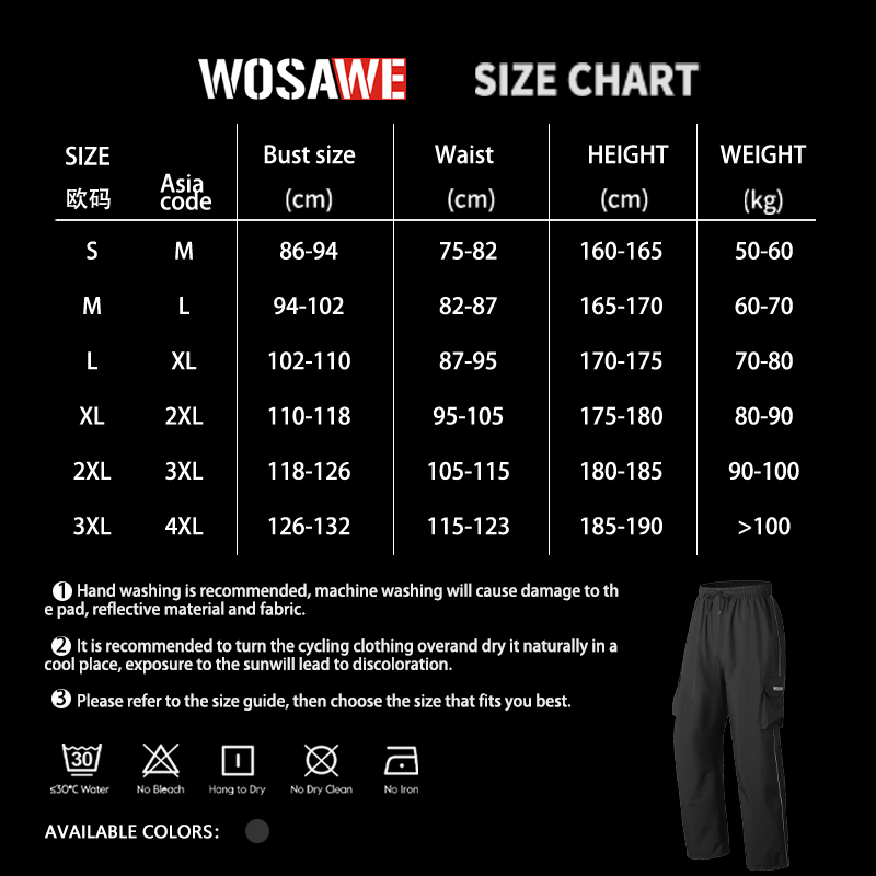 Pantalones Impermeables WOSAWE - Fishing Rain Suit reseña y precio