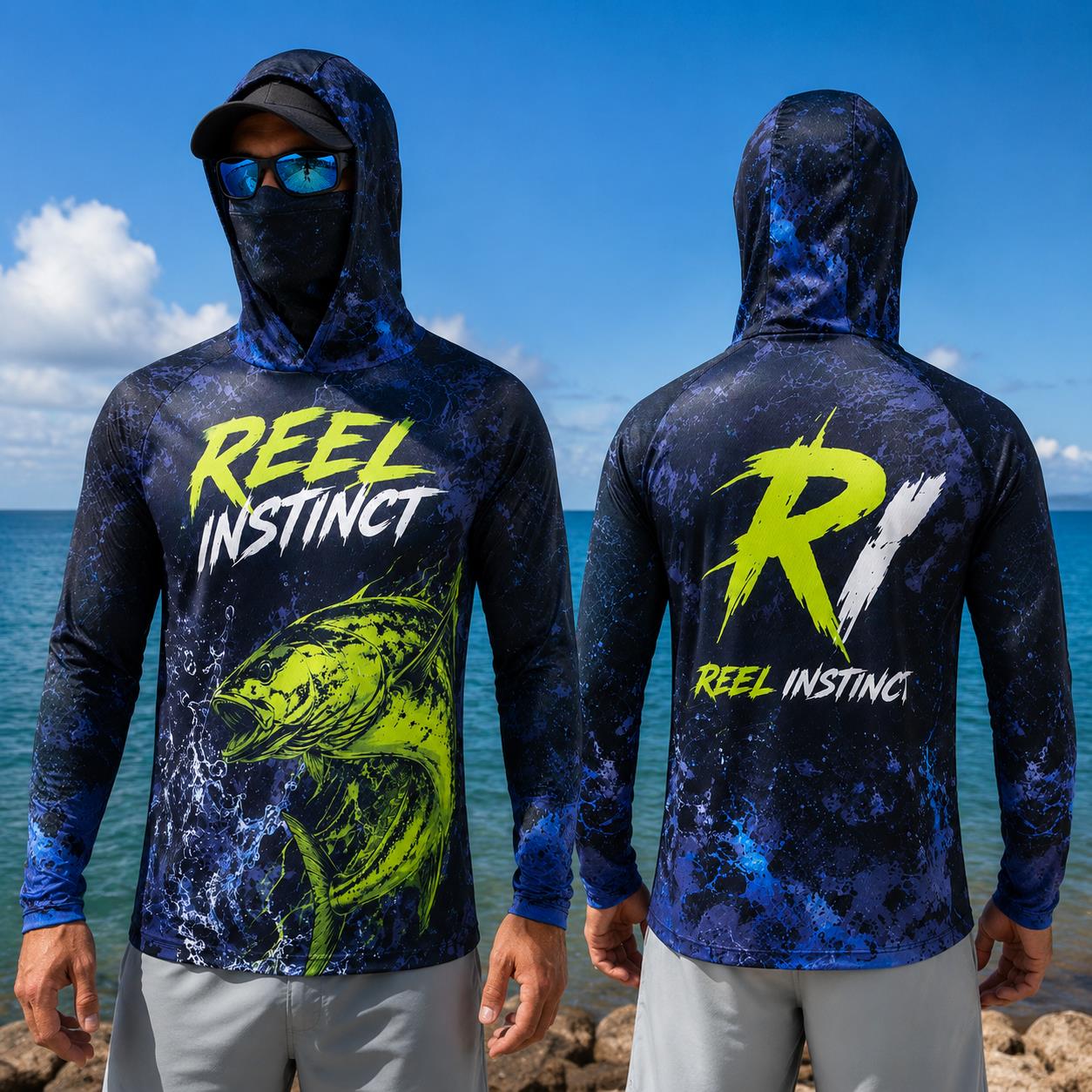 Camiseta de Pesca con Capucha  - Fishing Mask Sun Protection reseña y precio