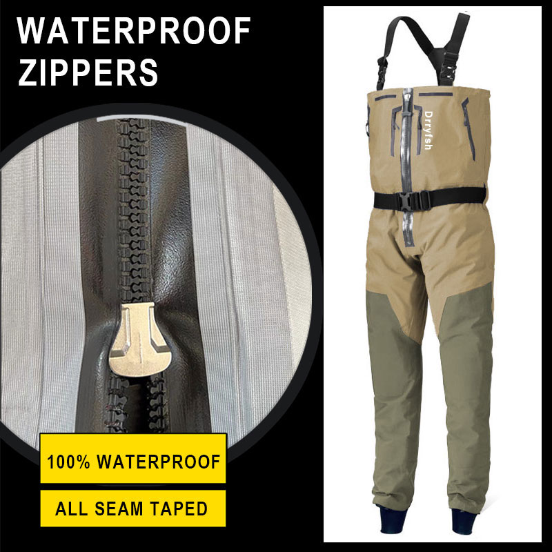 Wader sin botas impermeable co - Fishing Waders reseña y precio