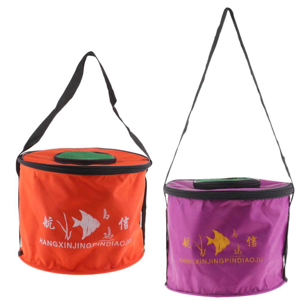Cubo de pesca plegable con tap - Fishing Bag Waterproof reseña y precio