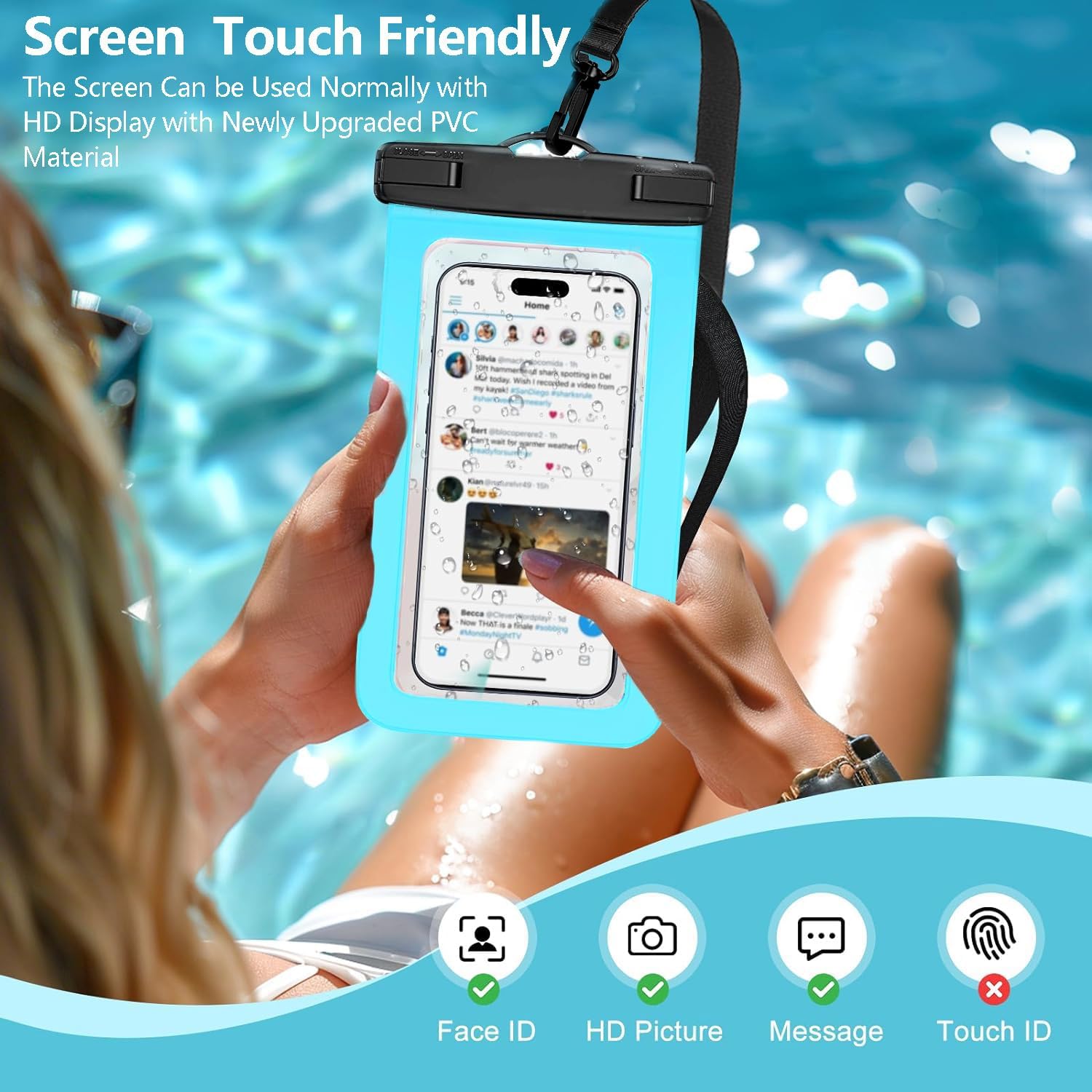 Funda impermeable para teléfon - Fishing Bag Waterproof reseña y precio