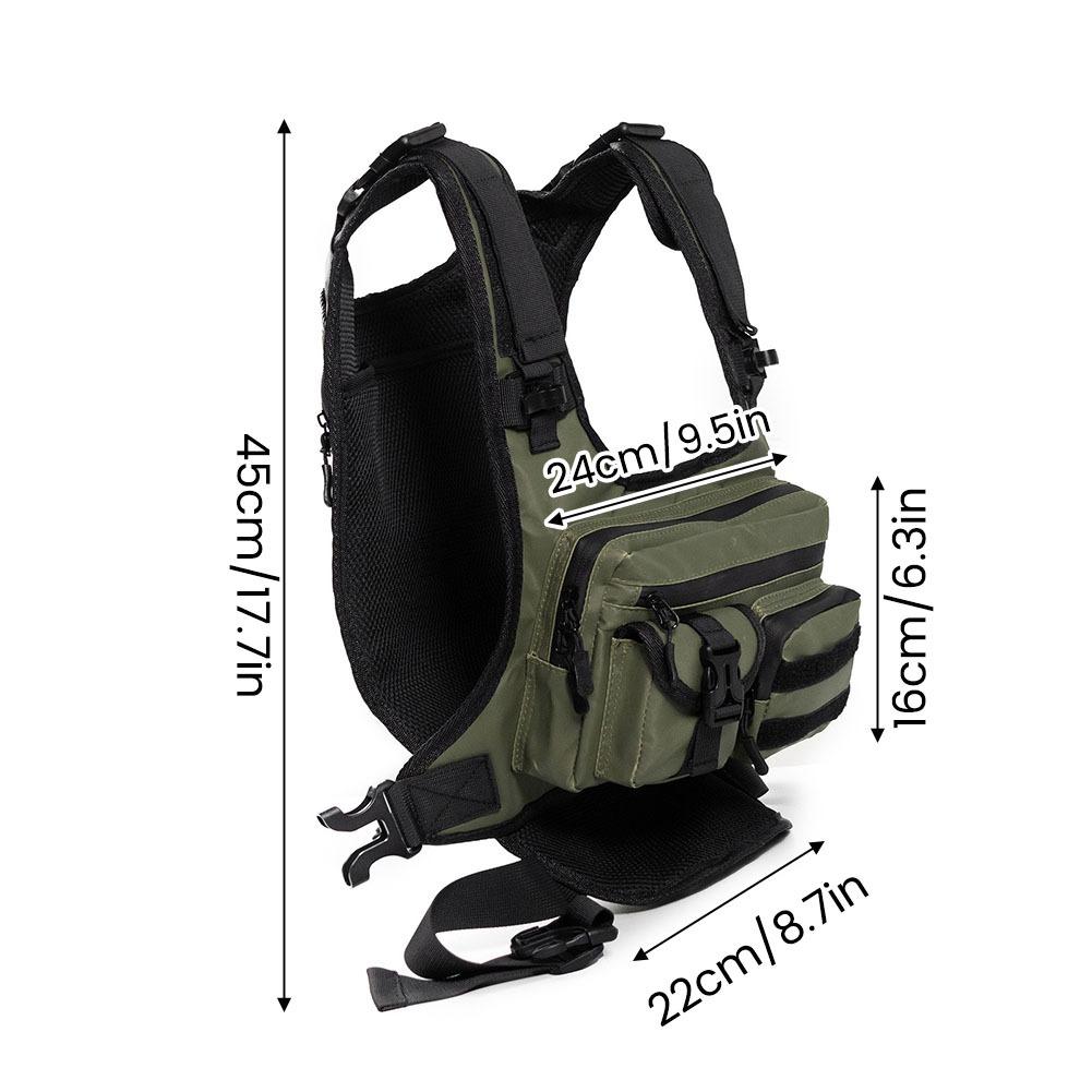 Chaleco Táctico Multibolsillos - Fishing Bag Waterproof reseña y precio