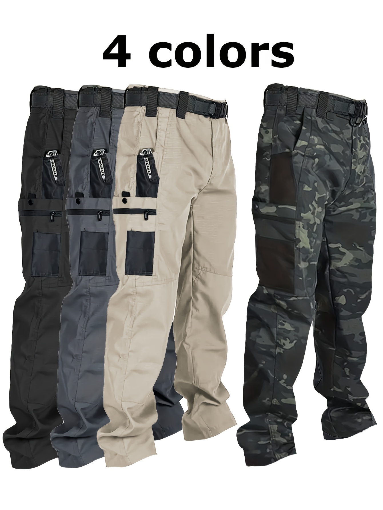 Pantalones Cargo tácticos de a - Fishing Pants Waterproof reseña y precio