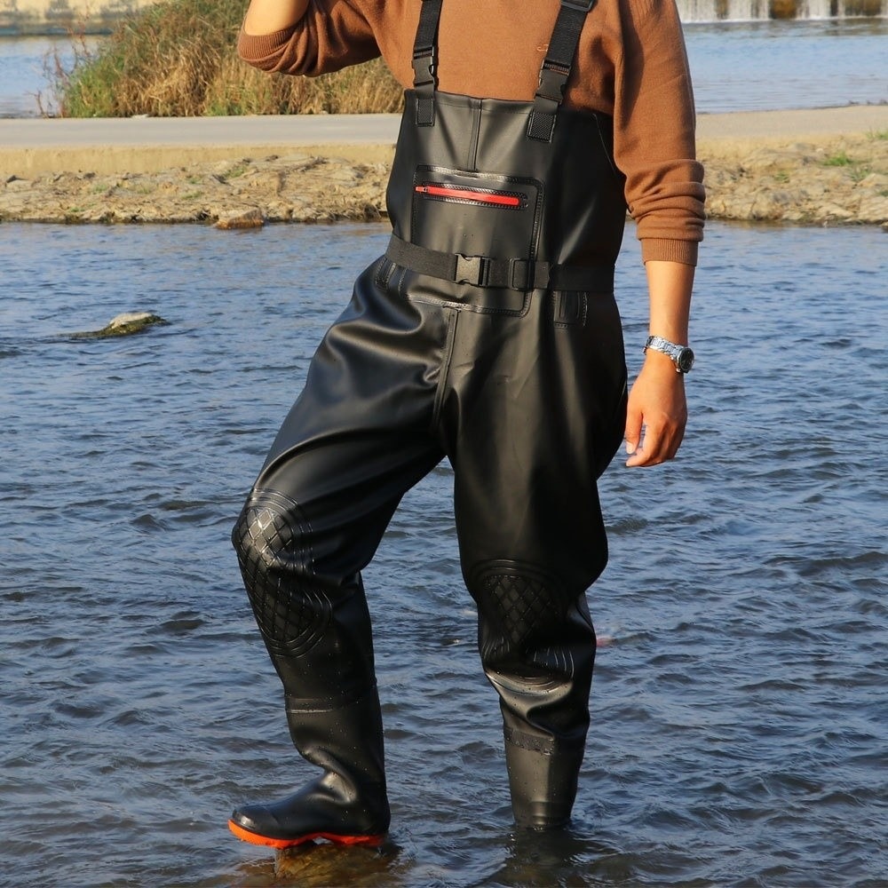 Traje de Pesca de PVC Útil con - Fishing Pants Waterproof reseña y precio