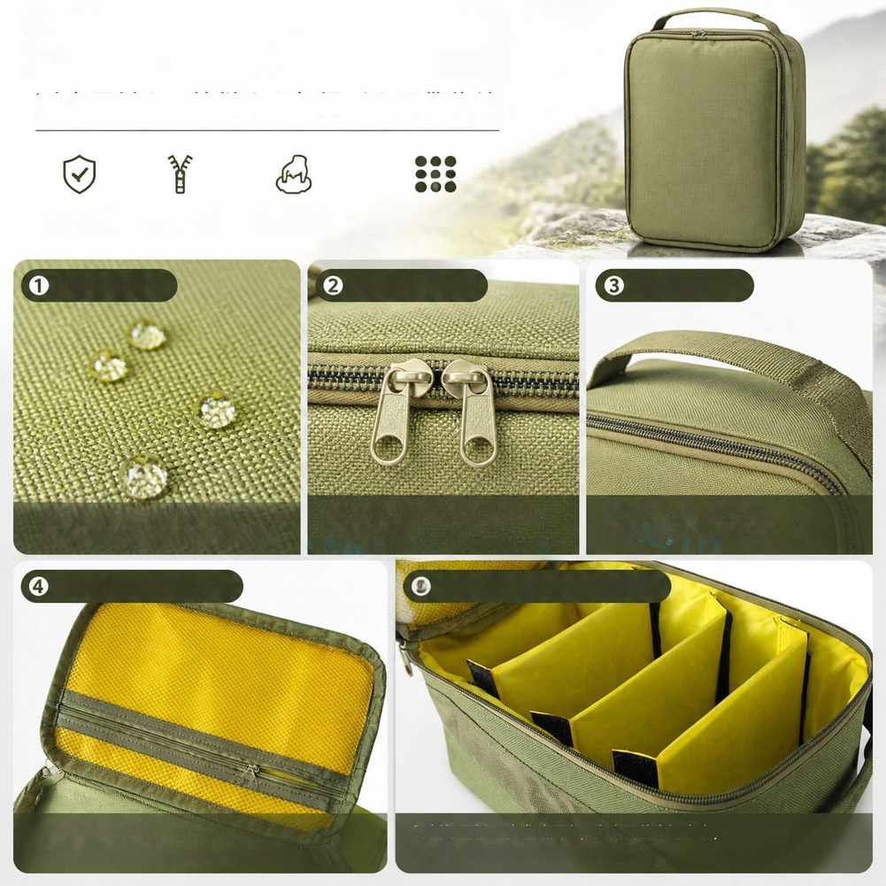 Bolsa de pesca desmontable con - Fishing Bag Waterproof reseña y precio