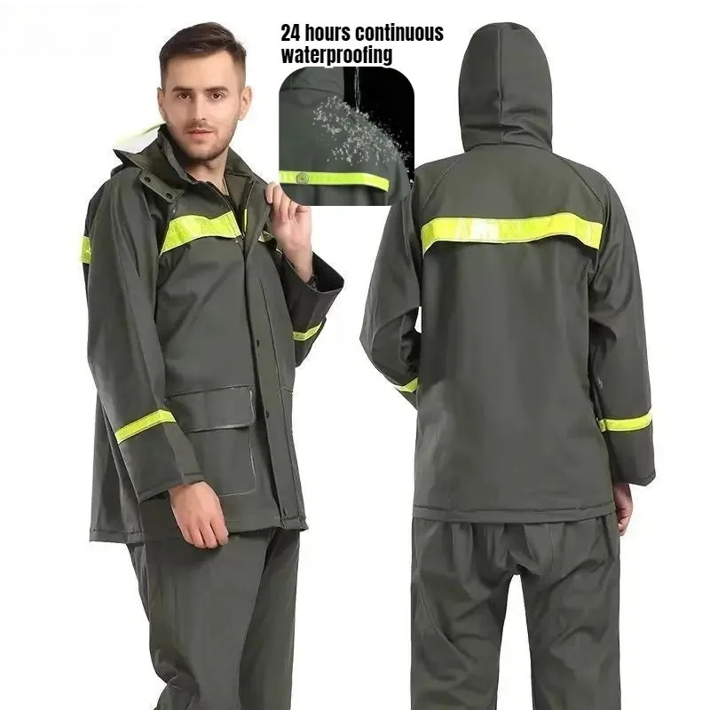 Traje impermeable para montar  - Fishing Rain Suit reseña y precio