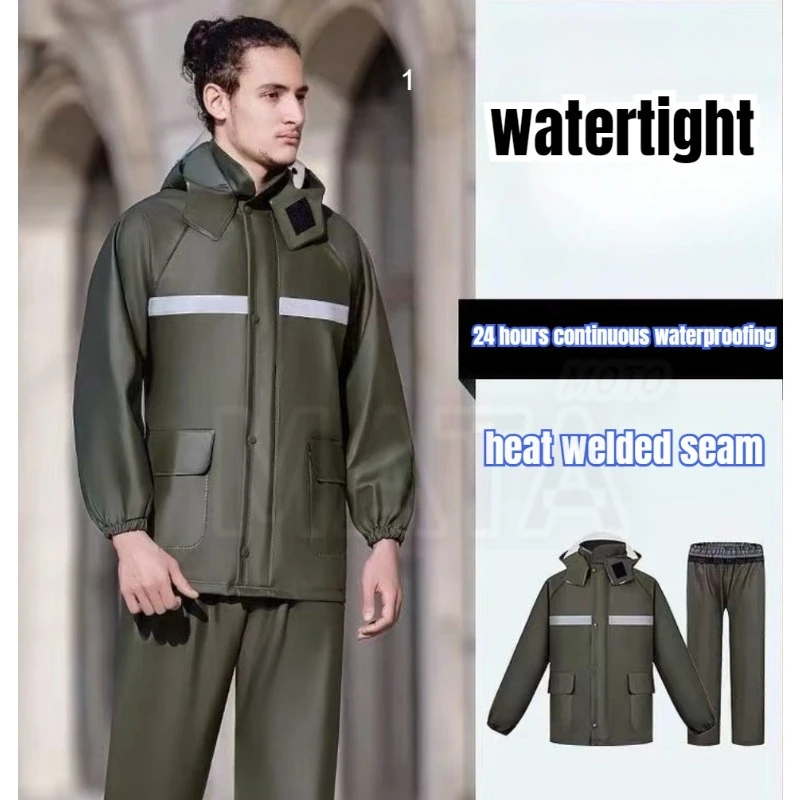 Traje impermeable para montar  - Fishing Rain Suit reseña y precio